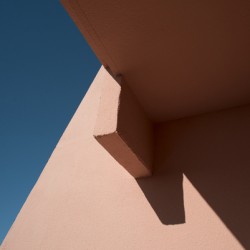 Pink wall detail