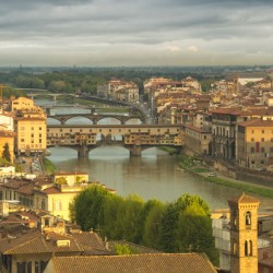 Aerial view of Florence