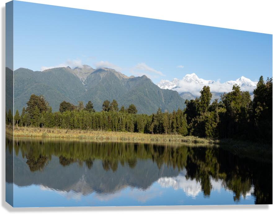Mount Cook Reflection Canvas Print