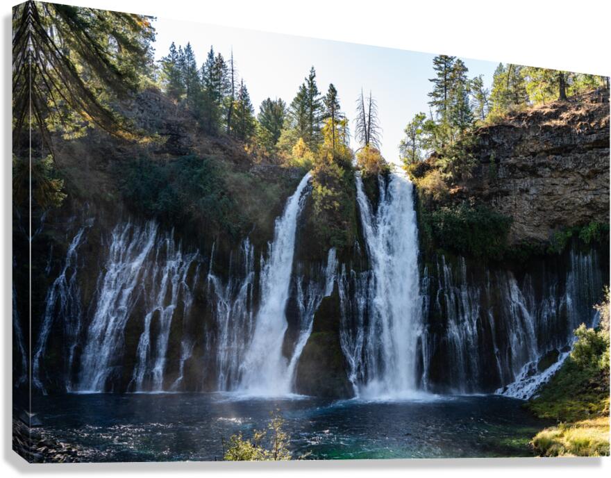Burney Falls Canvas Print
