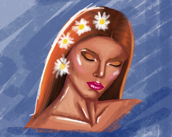 Digital Portrait Wall Art by Stuti Goyal