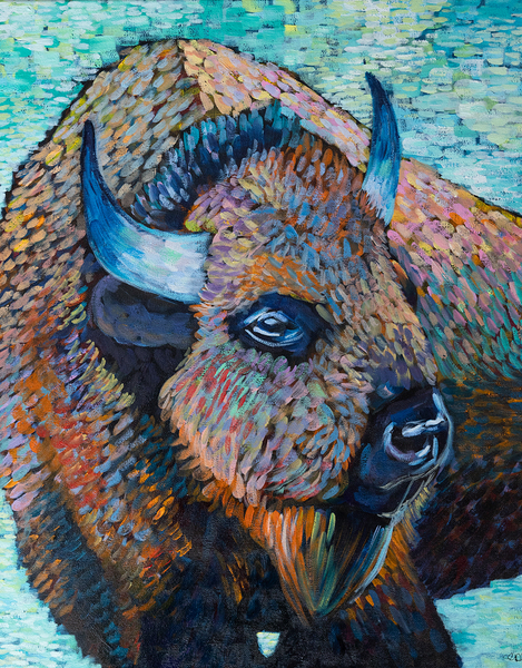 Bison Print