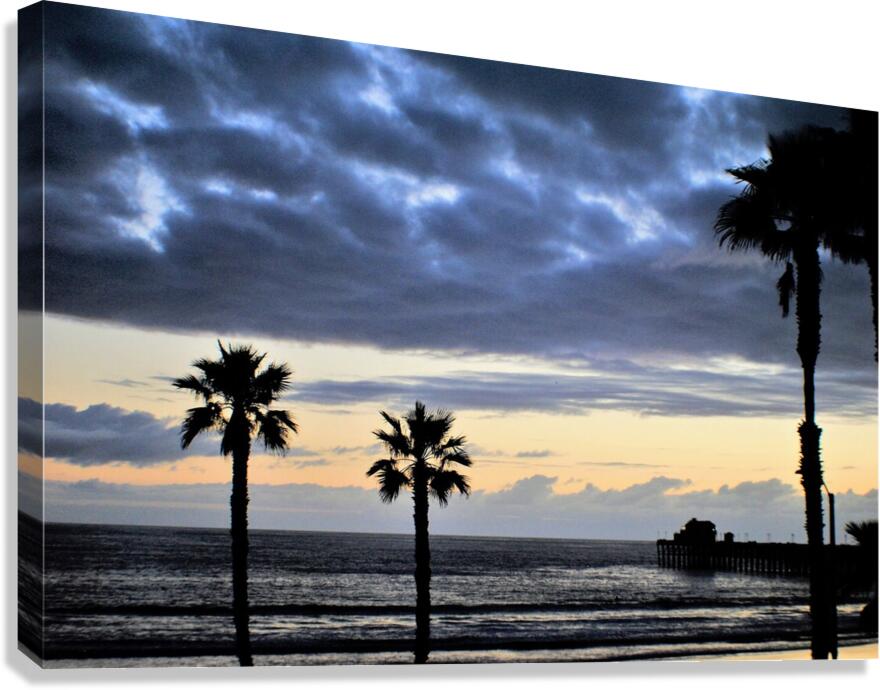 Oceanside Views Canvas Print