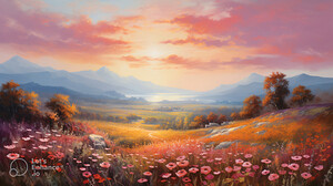 Pastel Meadow