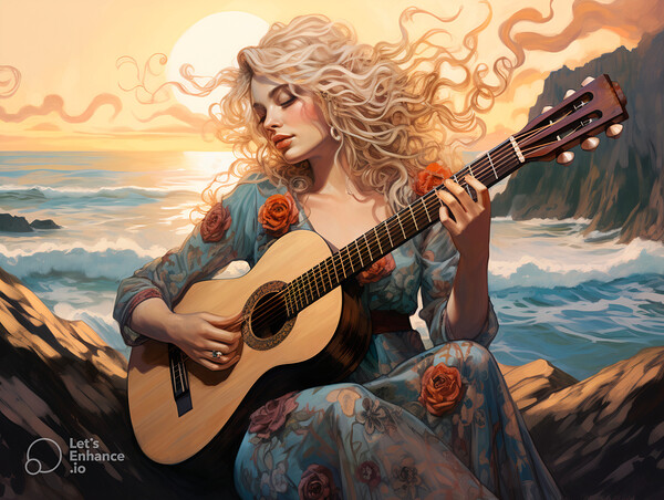 Beach Chords II Print