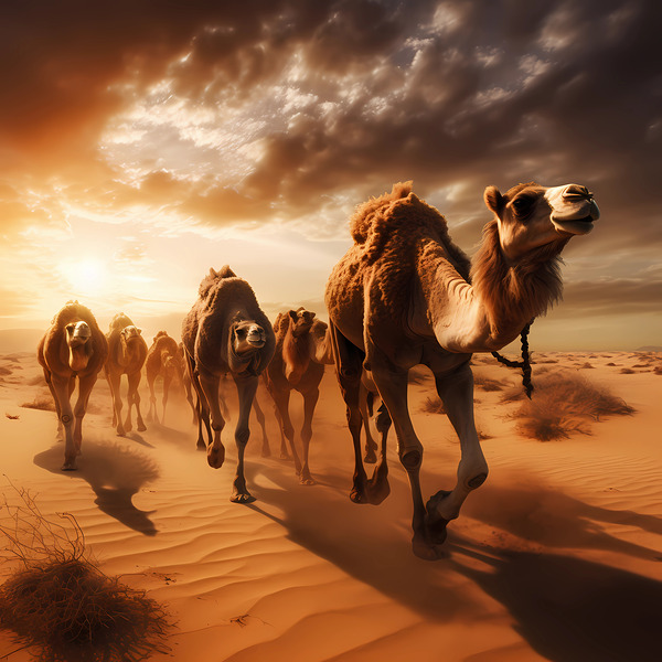 The great race Print