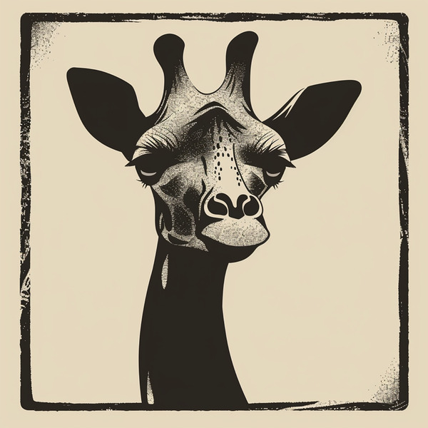 Giraffe 1 Print