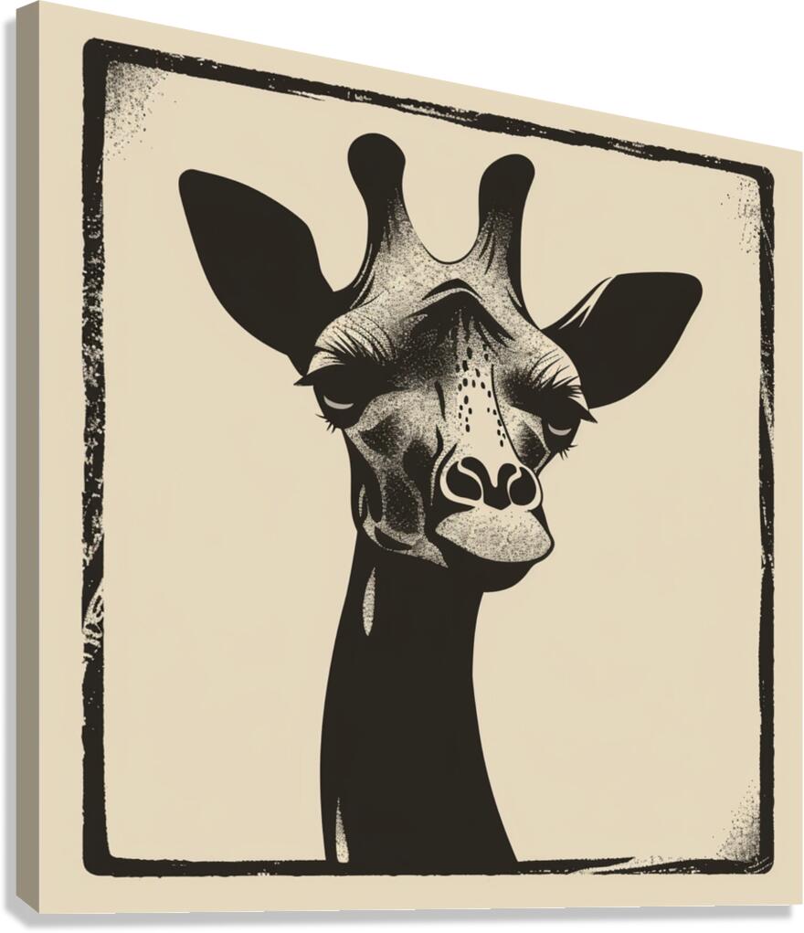 Giraffe 1 Canvas Print