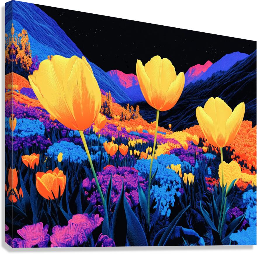 Festival of Tulips II 1 Canvas Print