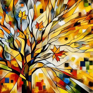 Fragmented Fall: An Autumn Symphony