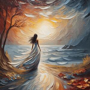 Ethereal Sunset Stroll
