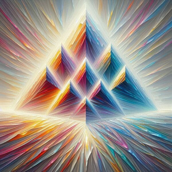 Dynamic Trianglescape by Visual Orchid