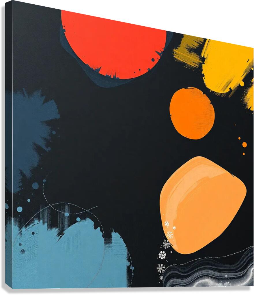 Night sky Canvas Print