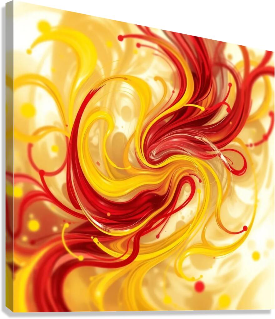 Swirling 2 Canvas Print