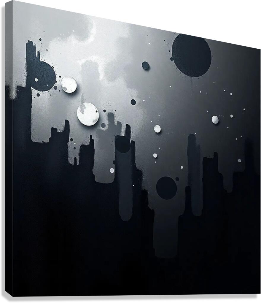 Darkness  Canvas Print
