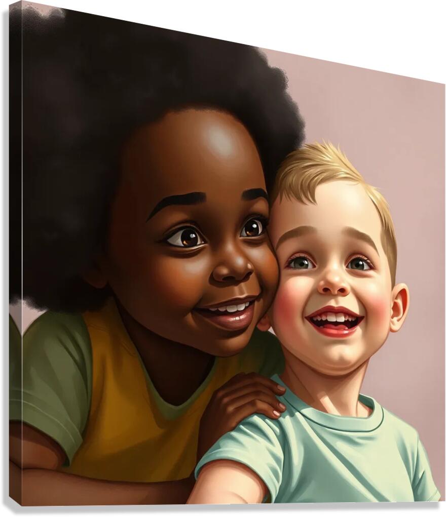 Colorblind  Canvas Print