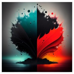 Spattered Three