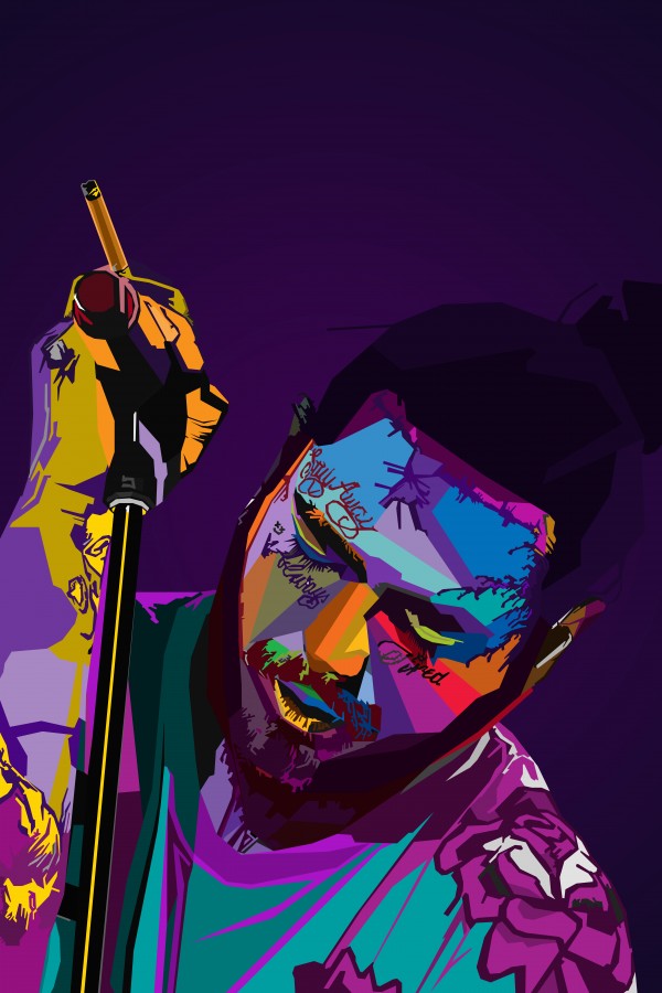 Post Malone Musican by Long Art