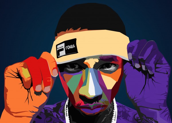 Tyga rapper Print