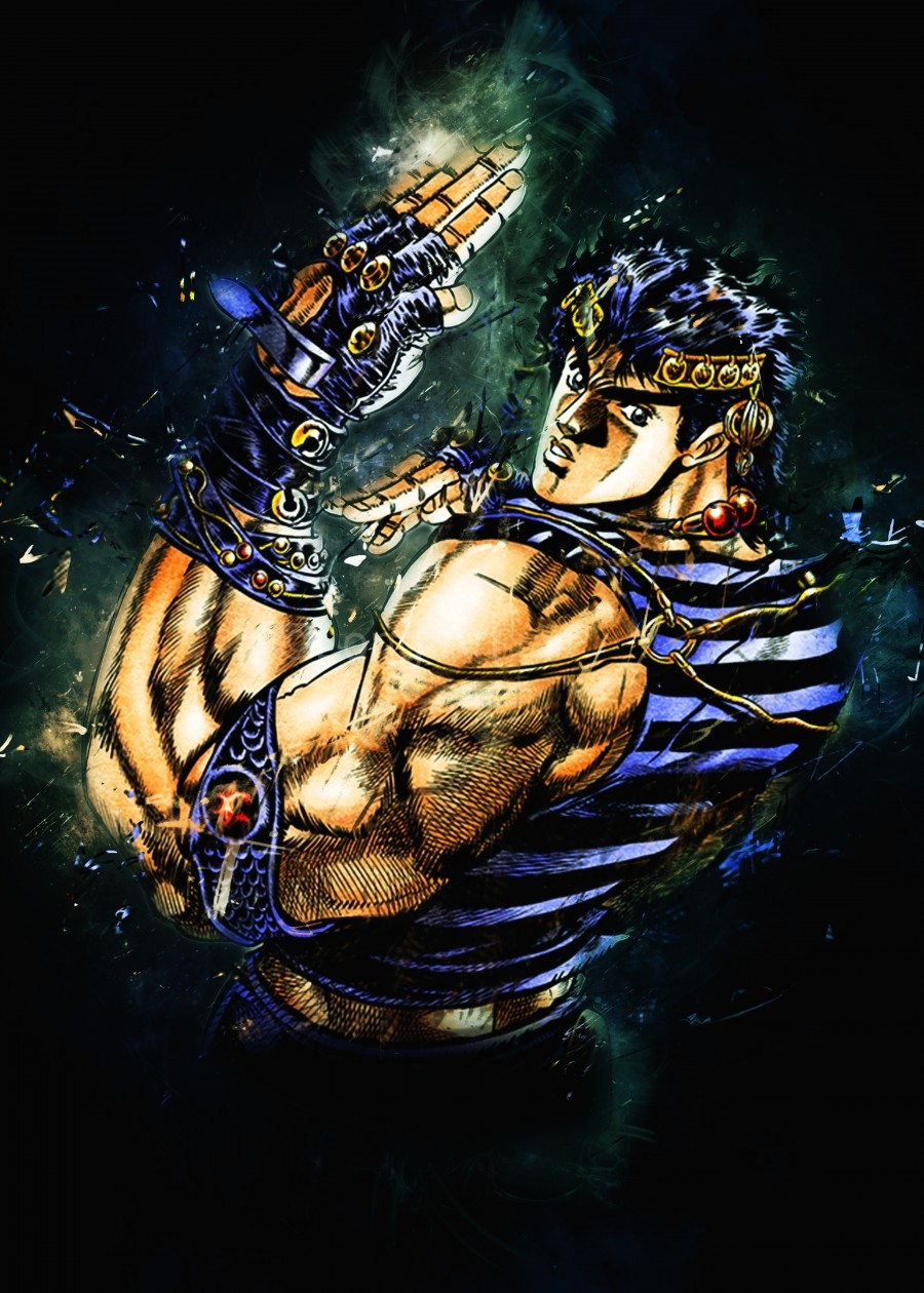 Jonathan Joestar JoJos Bizarre Adventure by Long Art Wall Art