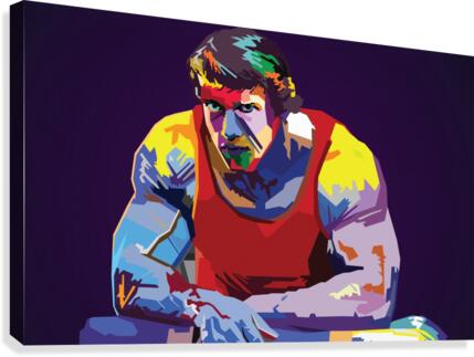 Arnold Schwarzenegger Canvas Print
