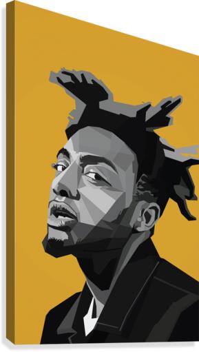 Amine Rapper  Canvas Print