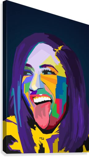 Cardi B Canvas Print