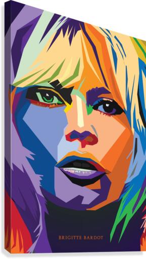 Brigitte Bardot Canvas Print