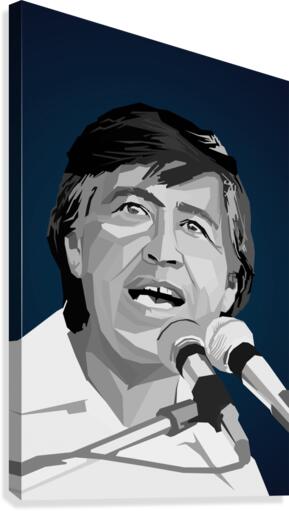 Cesar Chavez  Canvas Print