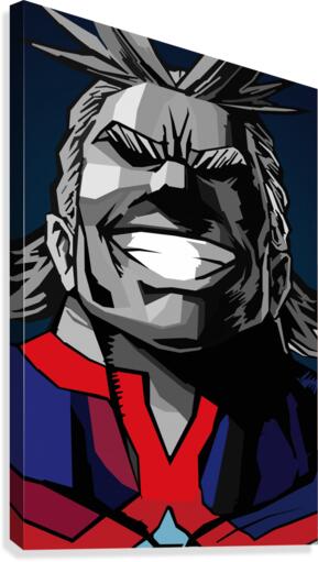 All Might  Canvas Print