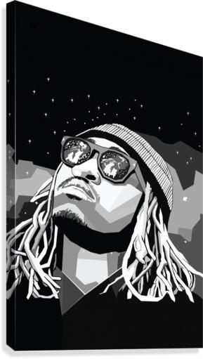 Future Rapper Canvas Print