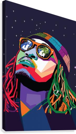 Future Rapper Canvas Print