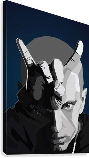 Eminem Canvas Print