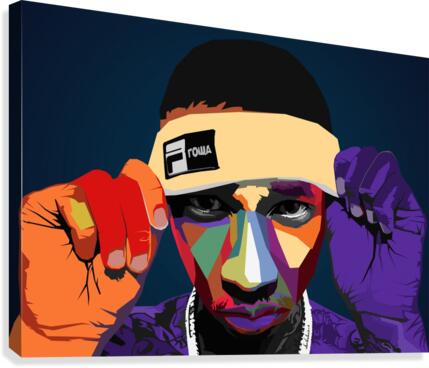 Tyga rapper Canvas Print