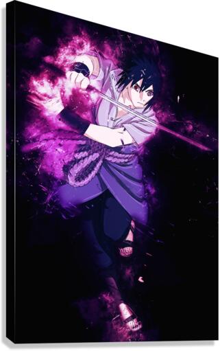 Sasuke Uchiha Canvas Print