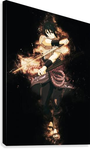 Sasuke Uchiha Canvas Print