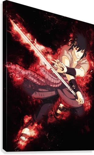 Sasuke Uchiha Canvas Print
