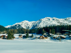 Village in Grisons by Genevieve Gagnon