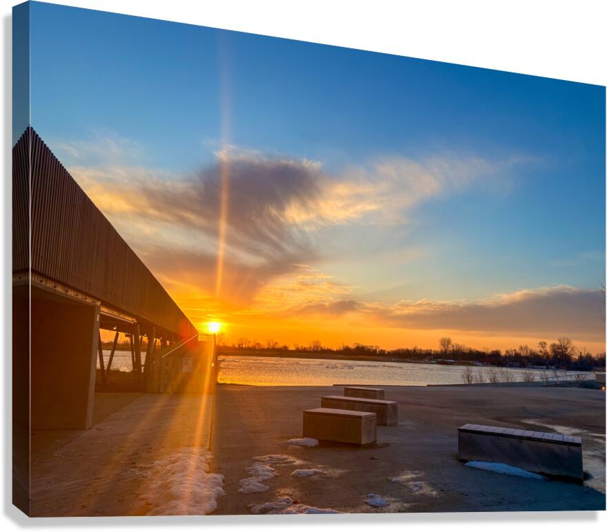 Sunrise Canvas Print