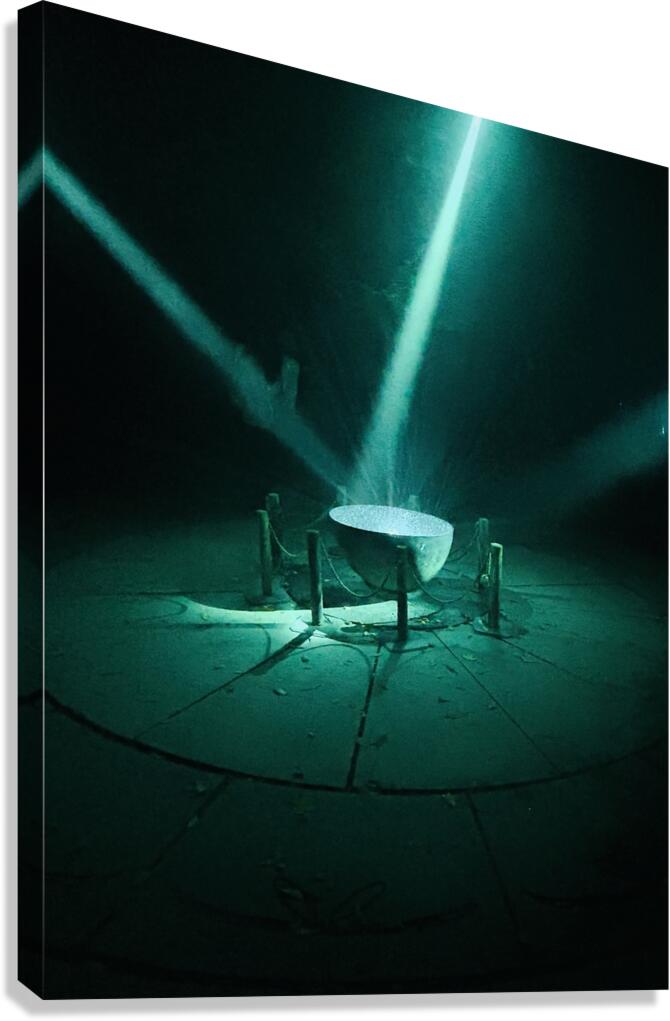 Light shows Canvas Print
