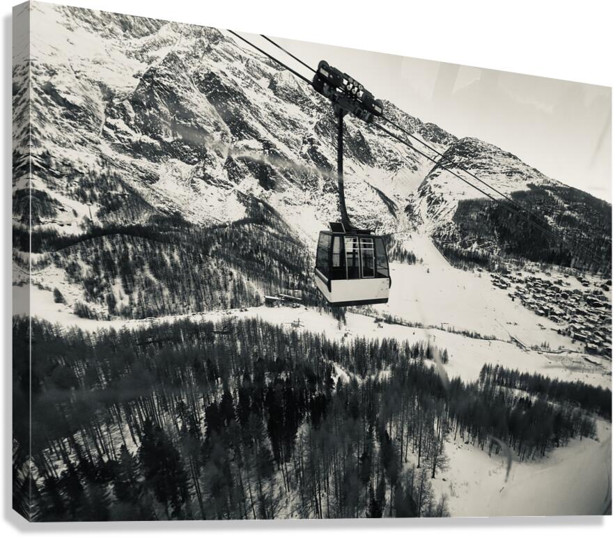 The climb Canvas Print