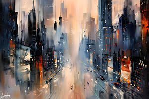 A City At Night 3