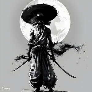 Afro Samurai Man  10