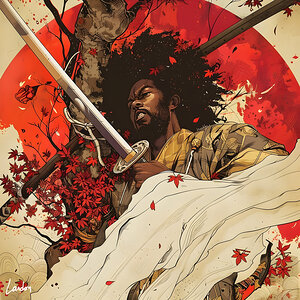 Afro Samurai Man  12