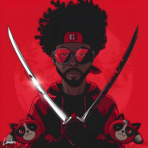 Afro Samurai Man  13