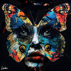 Butterfly Face 2