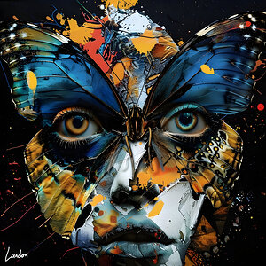 Butterfly Face 4