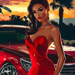 Cartoon Glam 4