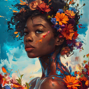 Flower Woman 8