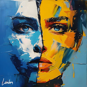 Fragmented Face 5